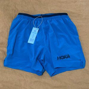 HOKA Glide 5" Short, Coral, Men's Small
